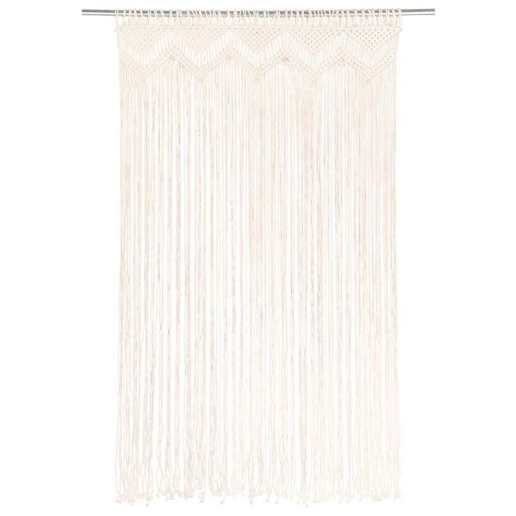Makramee Vorhang 140×240 cm Baumwolle