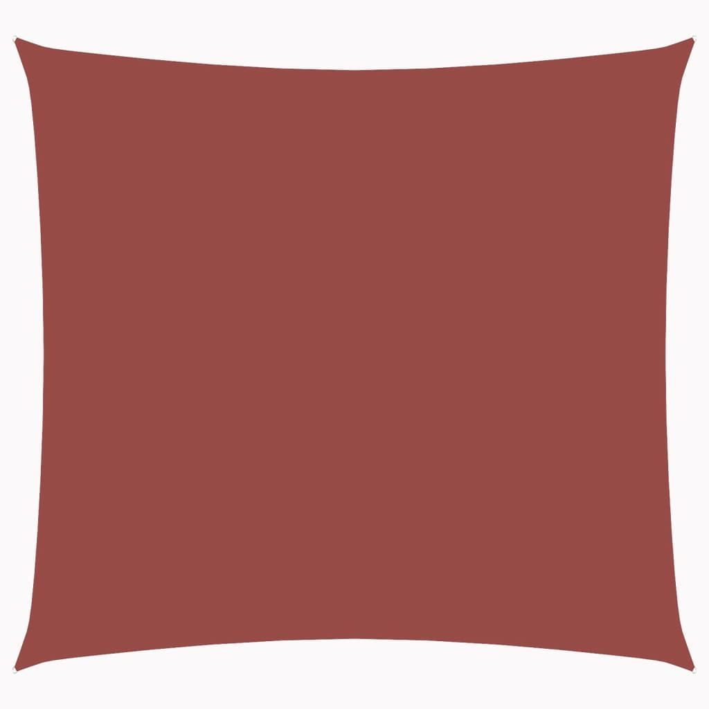 Sonnensegel Oxford-Gewebe Quadratisch 2,5x2,5 m Terrakottarot