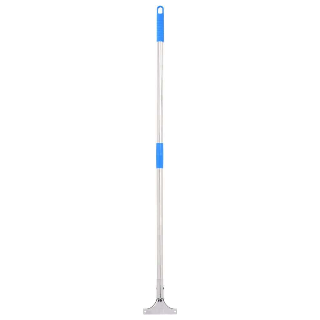 Wasserschieber mit Stielen 5 Stk. 75x122,5 cm Stahl und Gummi