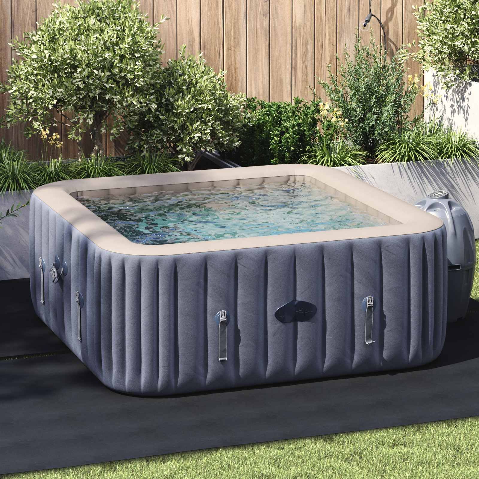 Bodenfolie für Pools 274 x 274 x 0,1 cm Quadratisch Vliesstoff