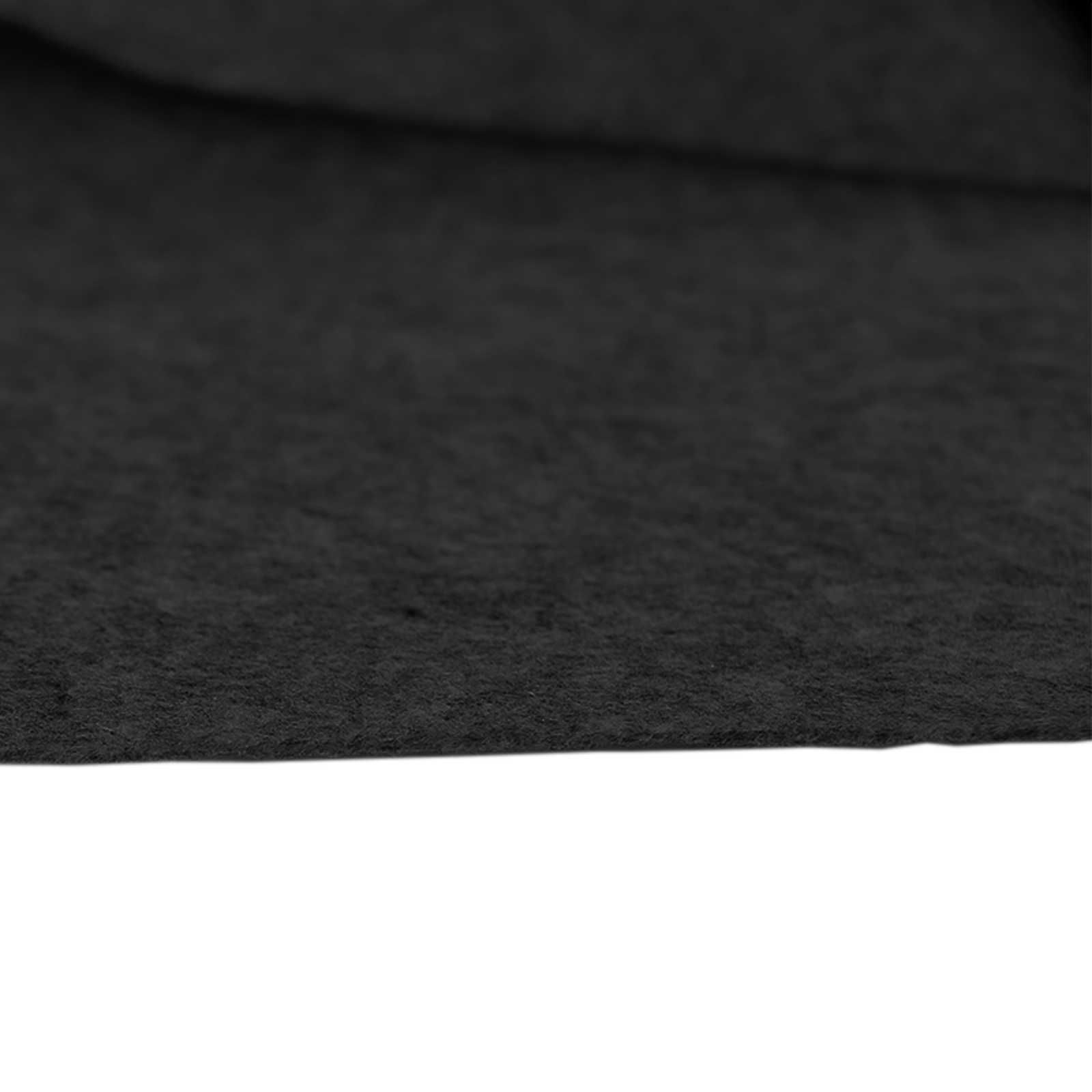 Bodenfolie für Pools Ø 244 cm (1 mm) Rund Vliesstoff Schwarz