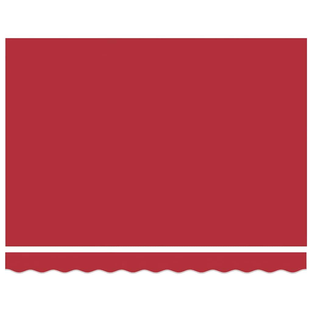 Ersatzbespannung für Markise 3 x 2,5 m Rot Polyester