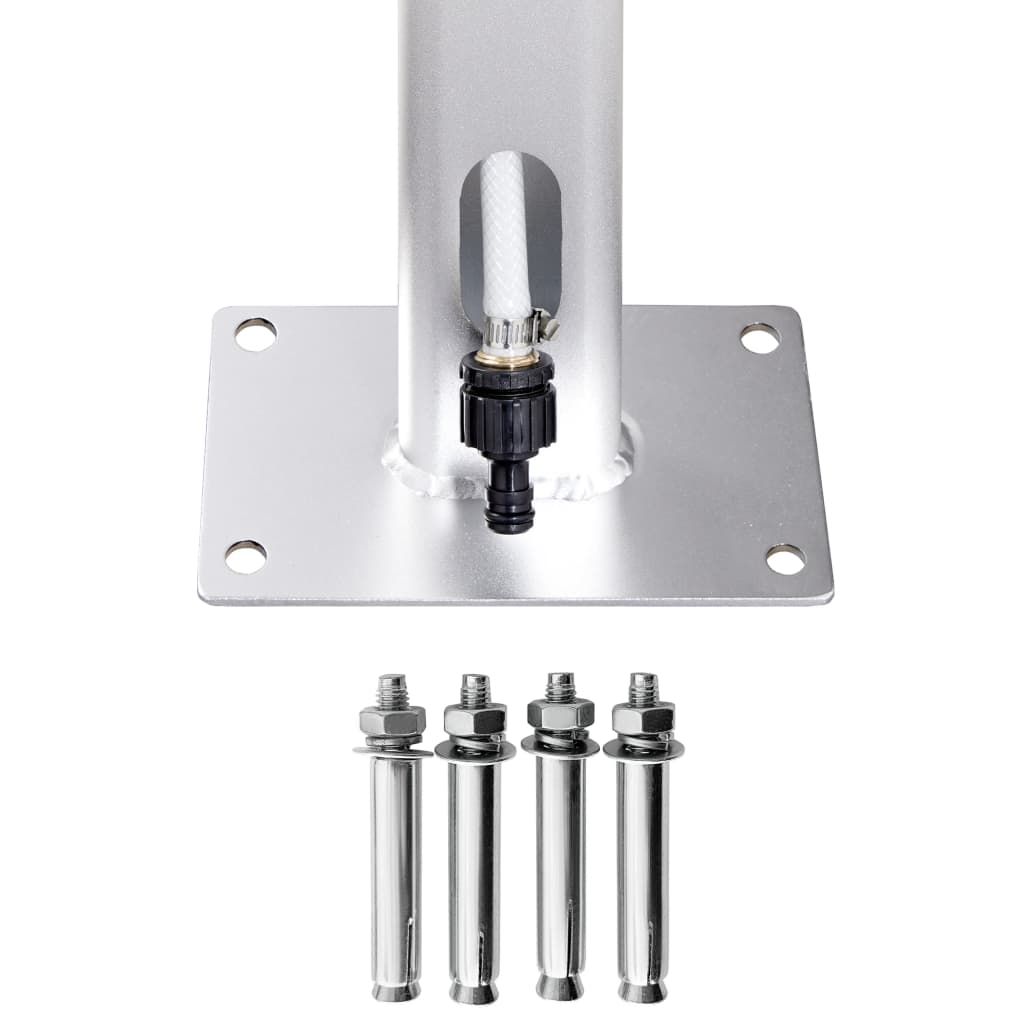 Gartendusche 215 cm Aluminium
