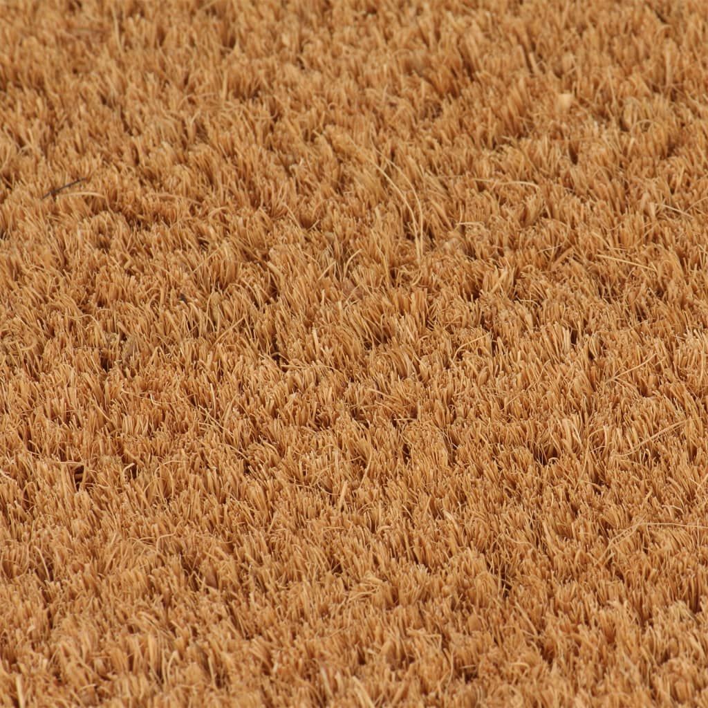 Fußmatte Natur 80x100 cm Kokosfaser Getuftet