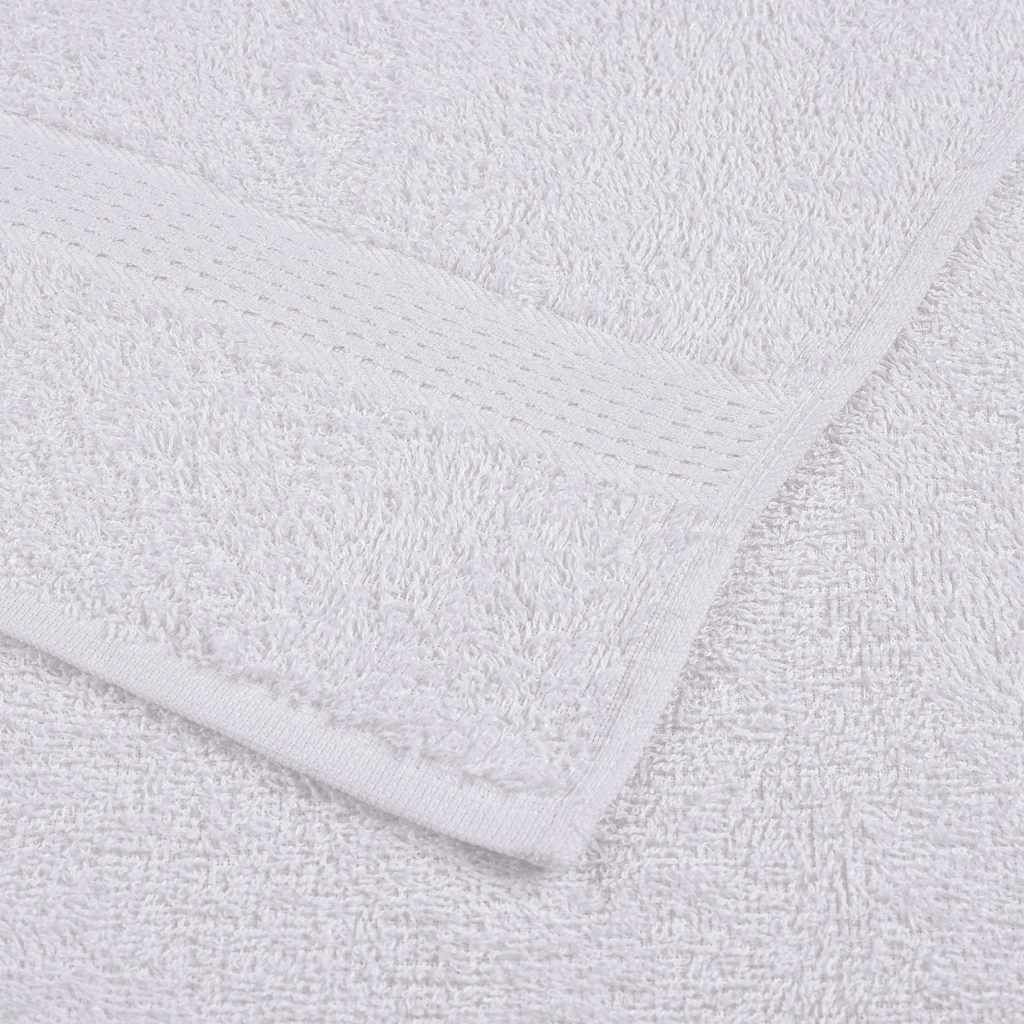 Gästetücher FROGN 2 Stk. Weiß 30x50 cm 360 g/m²