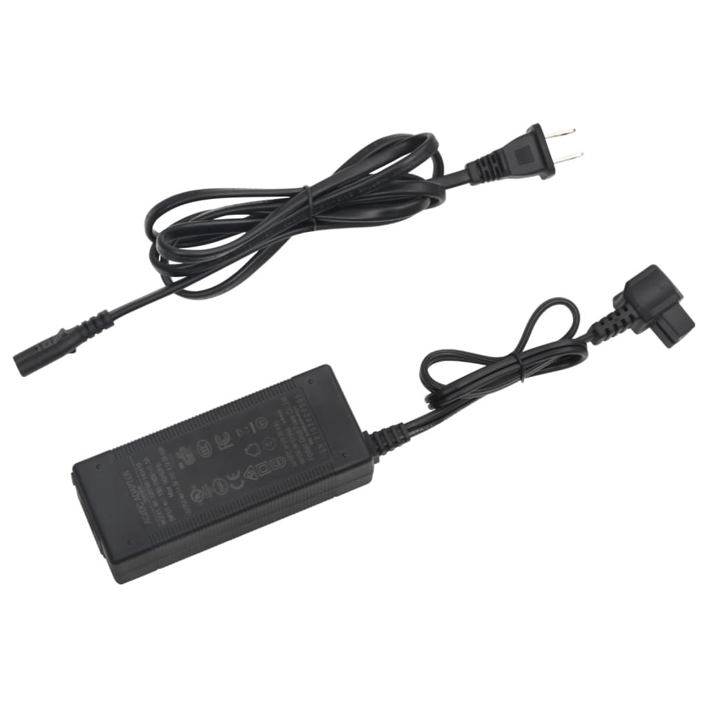 Kühlbox mit Rollen und Adapter Schwarz & Grau 60 L PP & PE