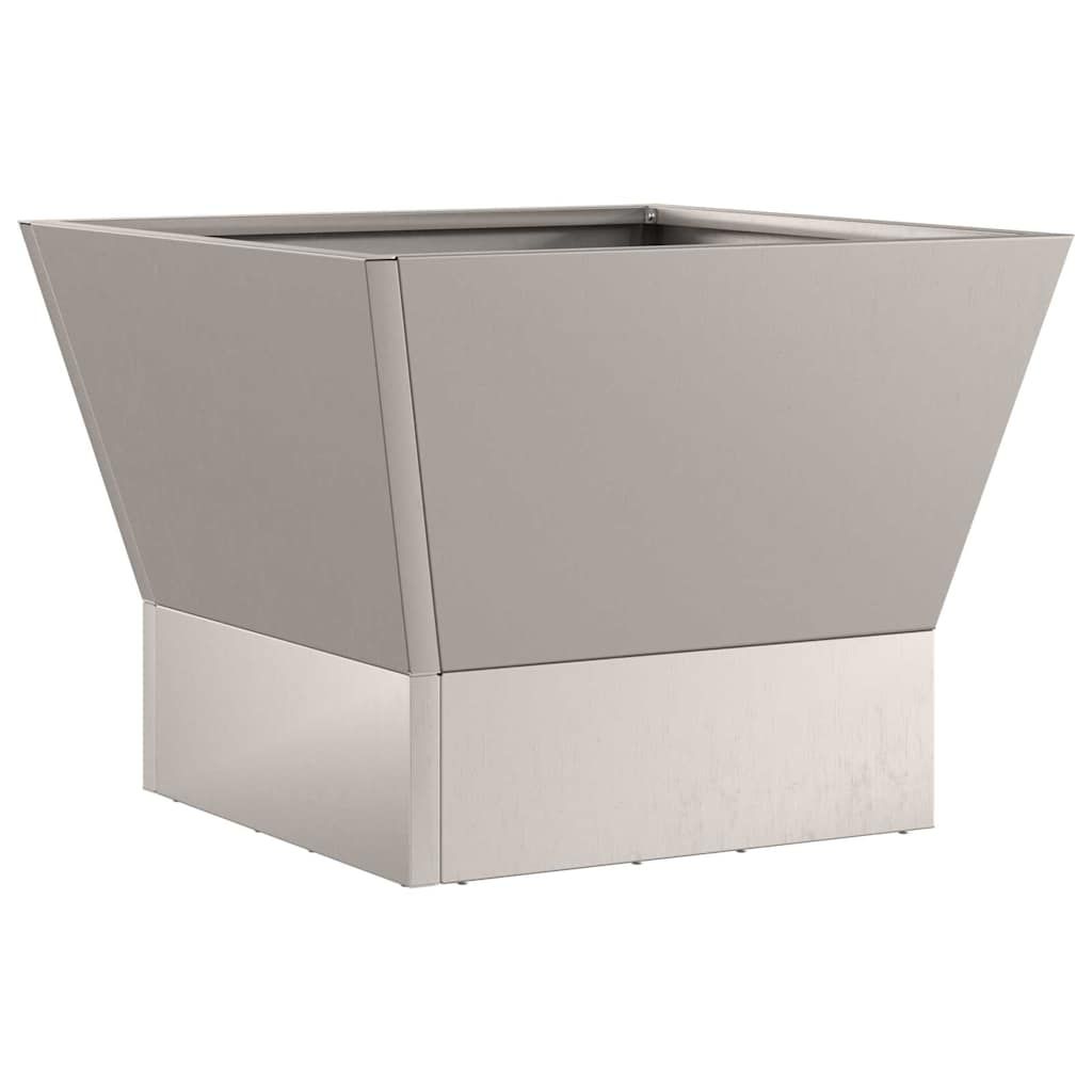 Feuerstelle Rostoptik 40 x 40 x 35 cm Wetterfeststahl