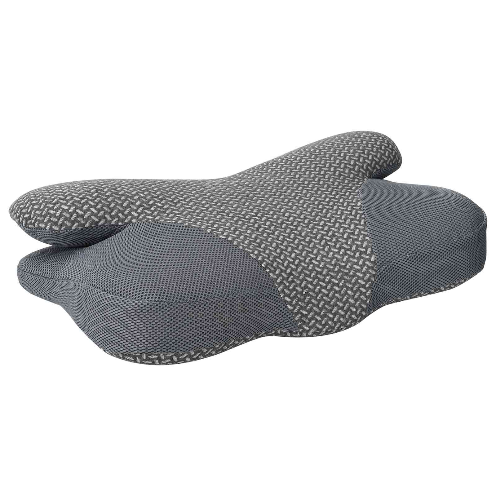 Nackenkissen Grau Viscoschaum 58 x 36 x 13 cm