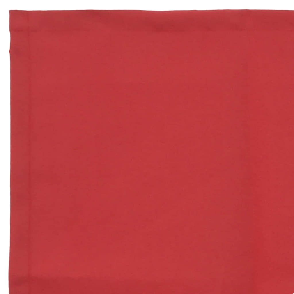 Ersatzbespannung für Markise 3 x 2,5 m Rot Polyester