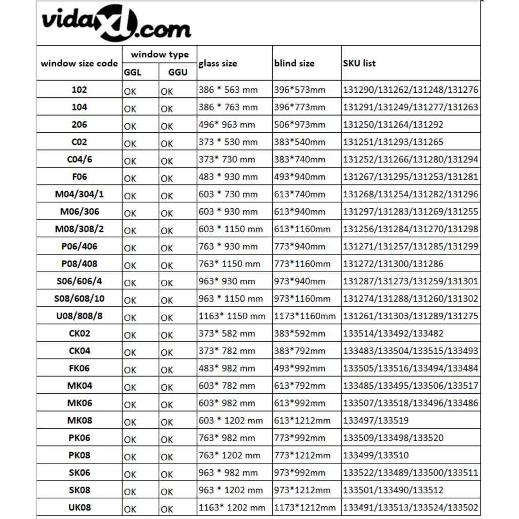 Verdunkelungsrollo Beige M06/306