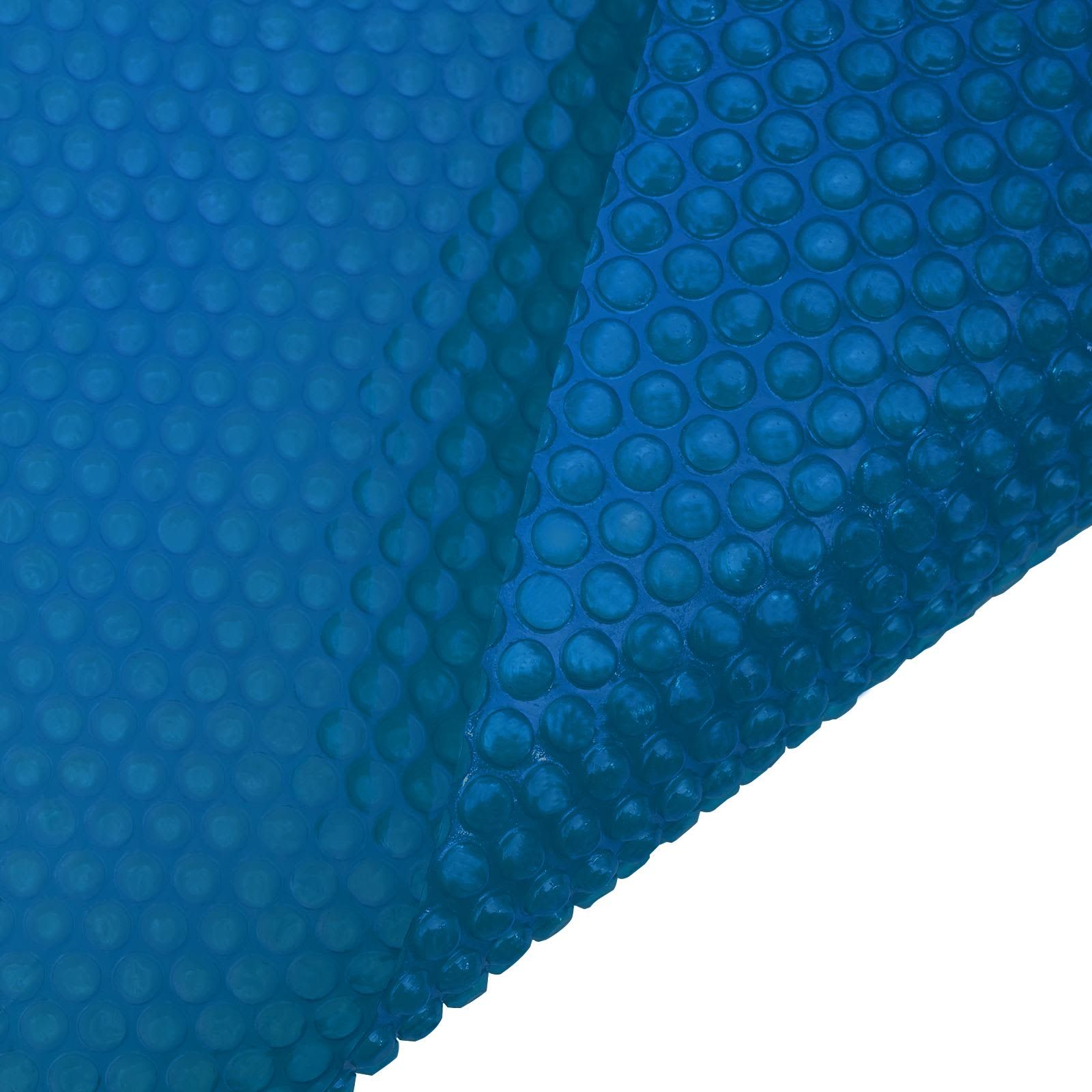 Solar Poolabdeckung 1000 x 500 cm 110 μm Quadratisch PE Blau