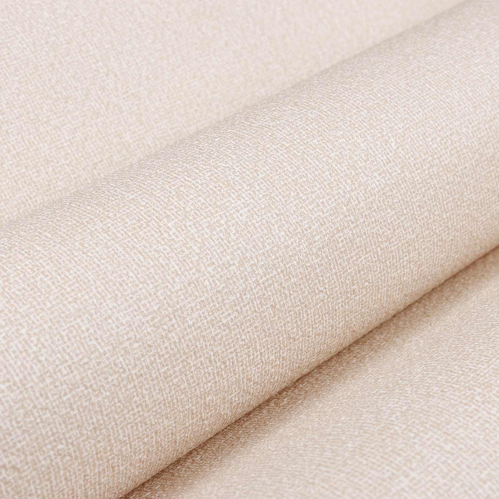 3D Solid Tapete Gestreift Beige 10 x 0,53 m Vliesstoff