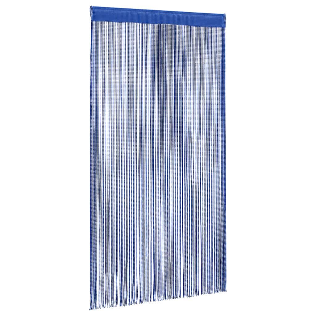 Fadenvorhänge 2 Stk. 140 x 250 cm Blau