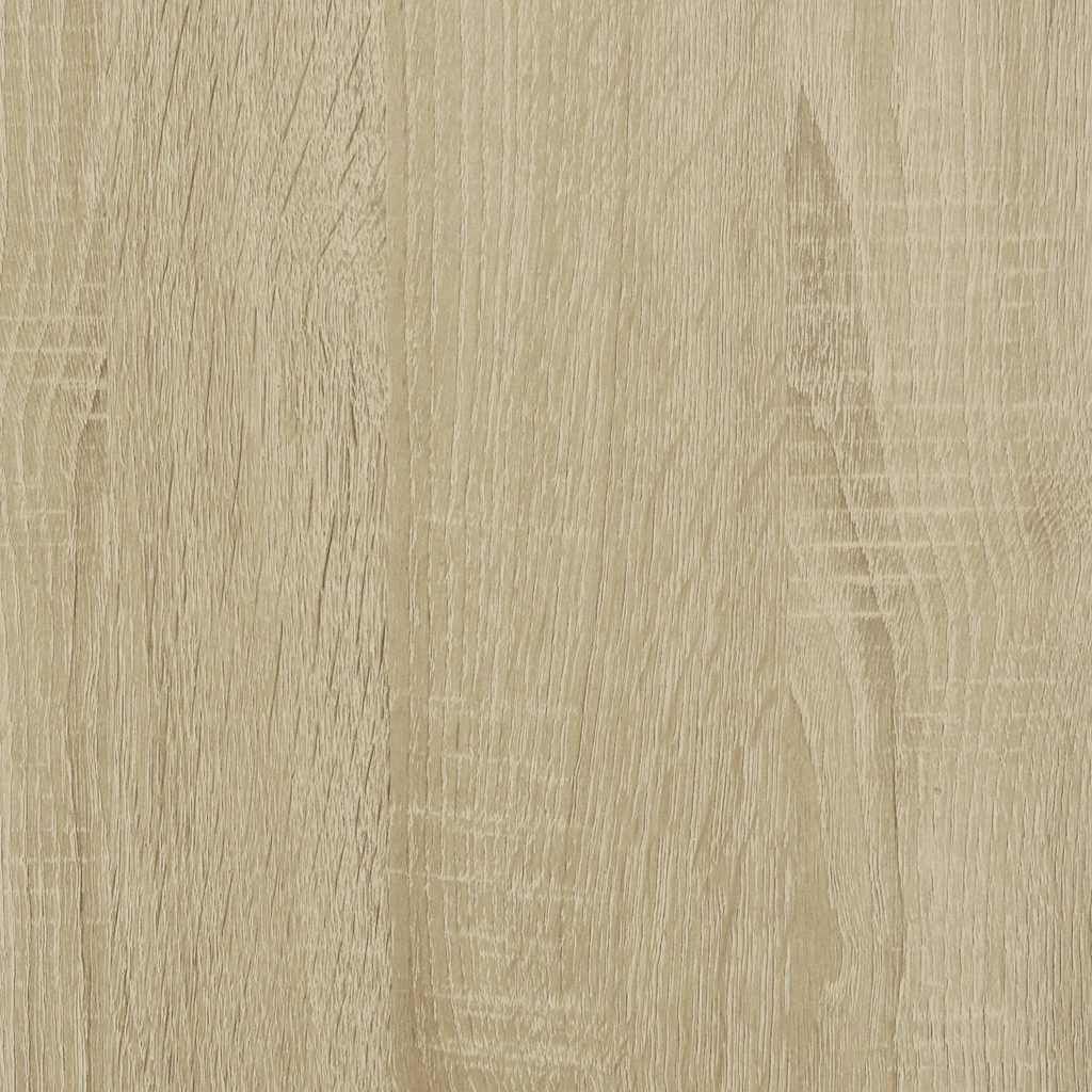 Schuhregale 2 Stk. Stapelbar Sonoma-Eiche 89,5x30x40 cm