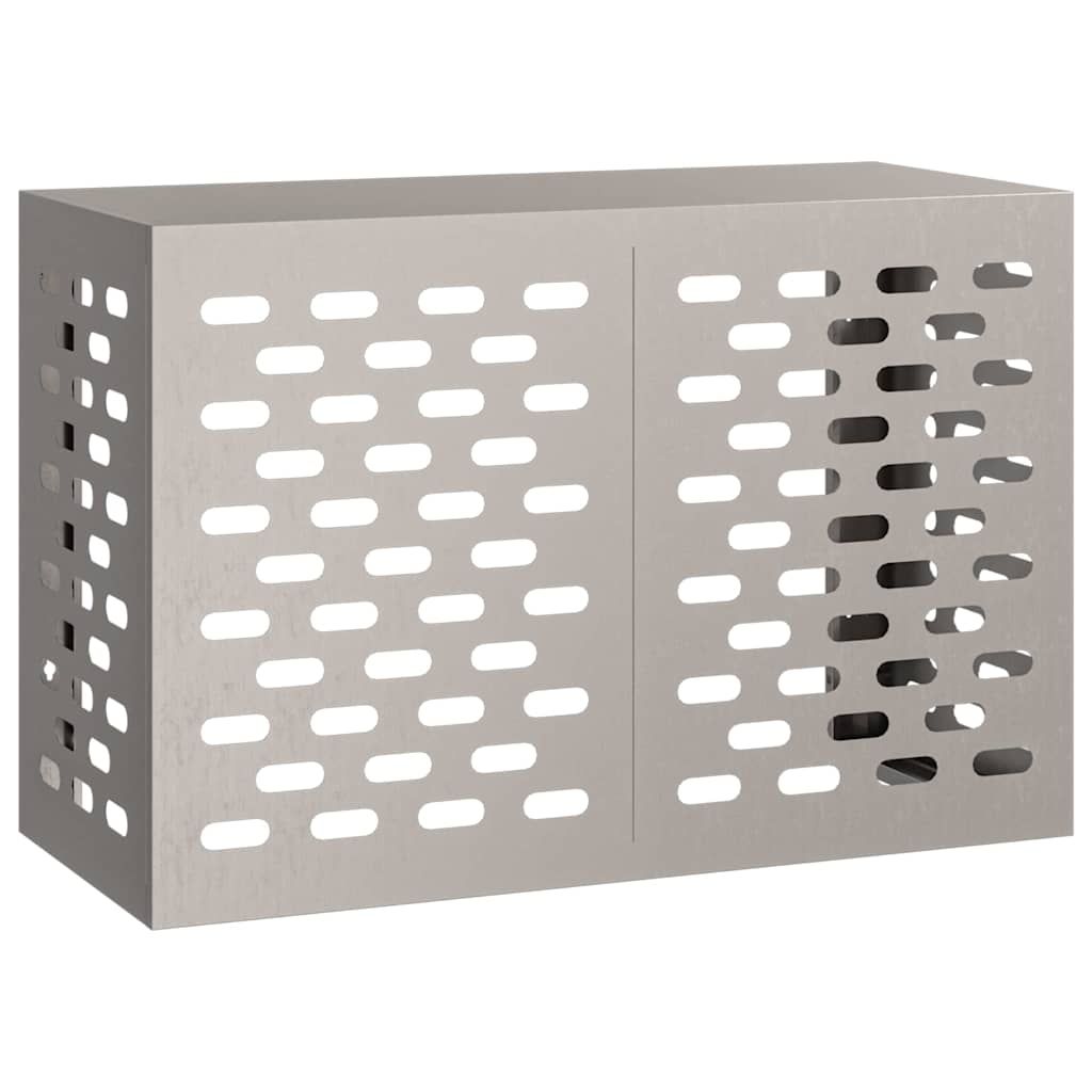 Klimaanlagenabdeckung Rostoptik 90 x 40 x 60 cm Wetterfeststahl