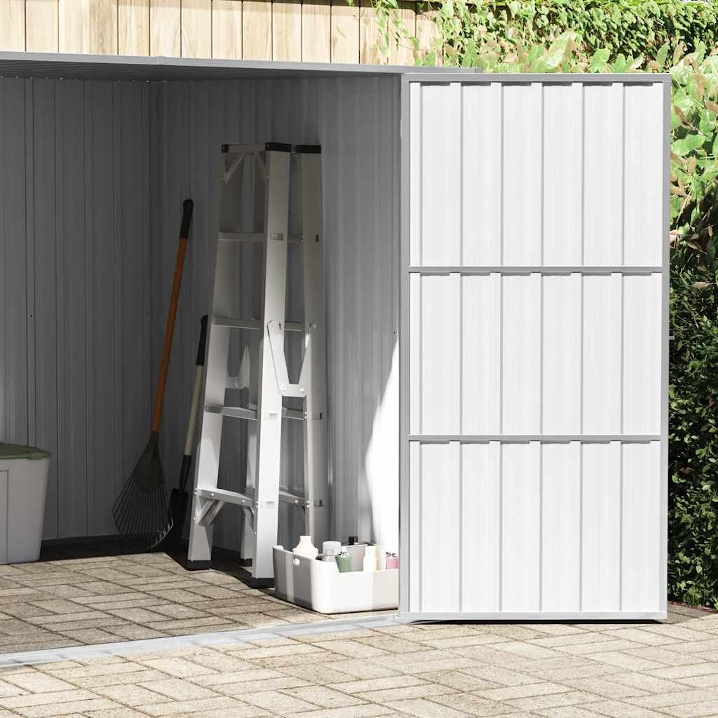 Gerätehaus Anthrazit 195x198x159 cm Verzinkter Stahl