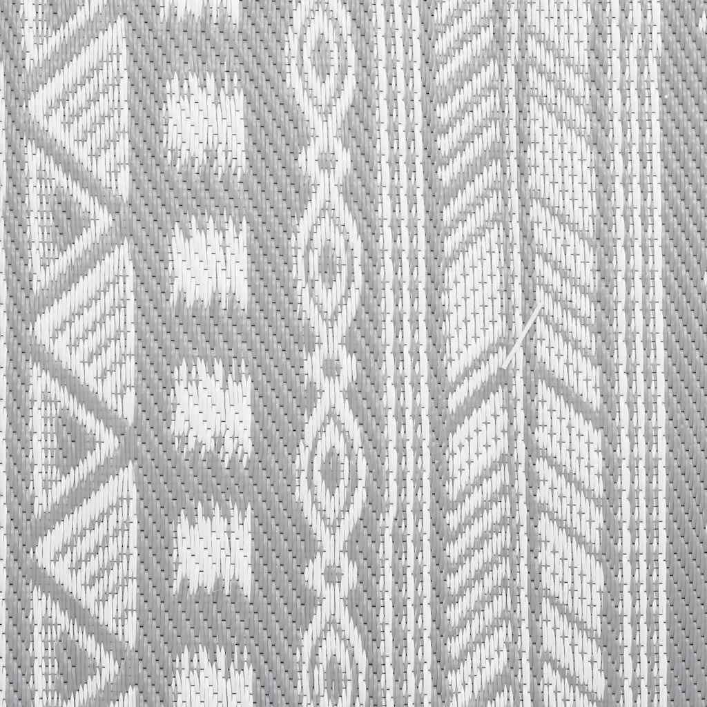 Outdoor-Teppich ARAKIL Grau 120x180 cm PP