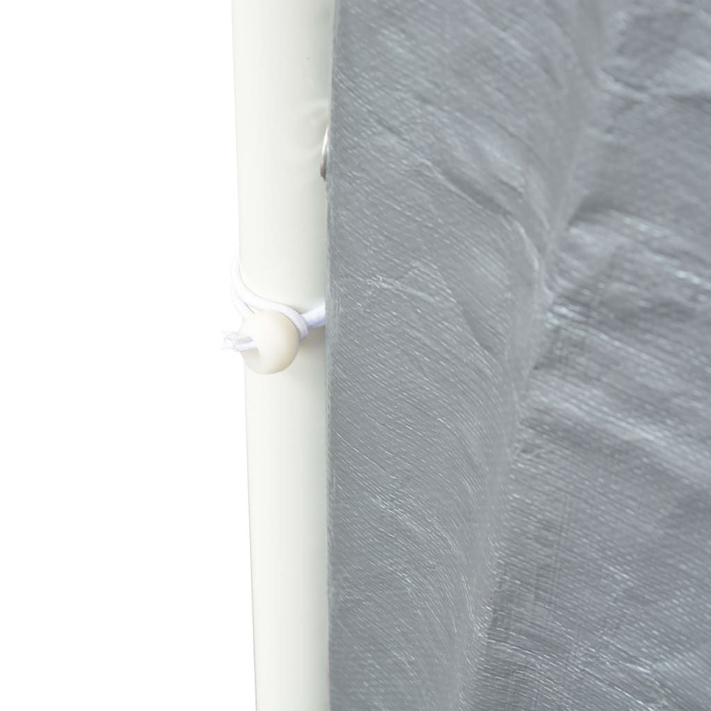Partyzelt PE 6x12 m Grau