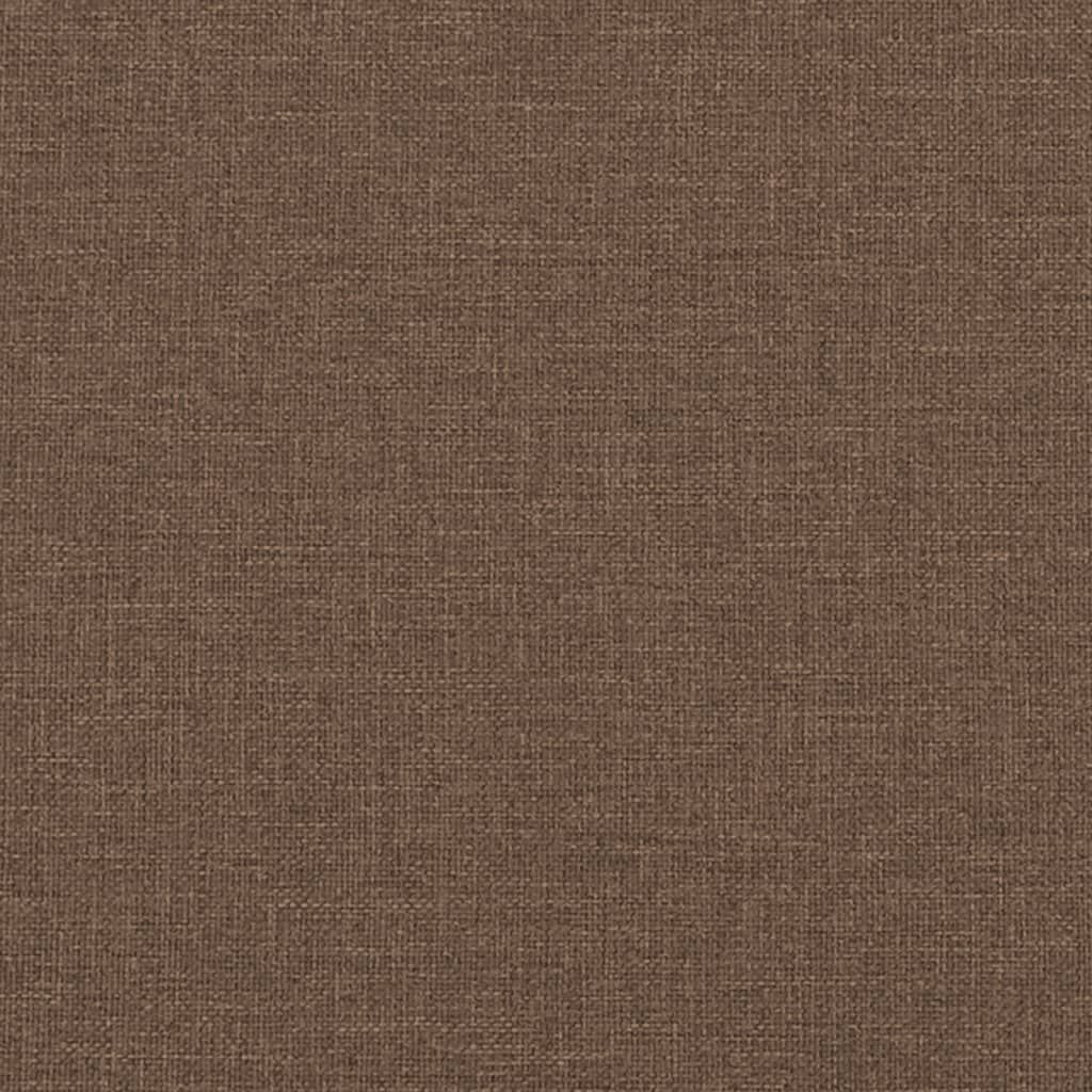 Zierkissen 2 Stk. Braun Ø15x50 cm Stoff
