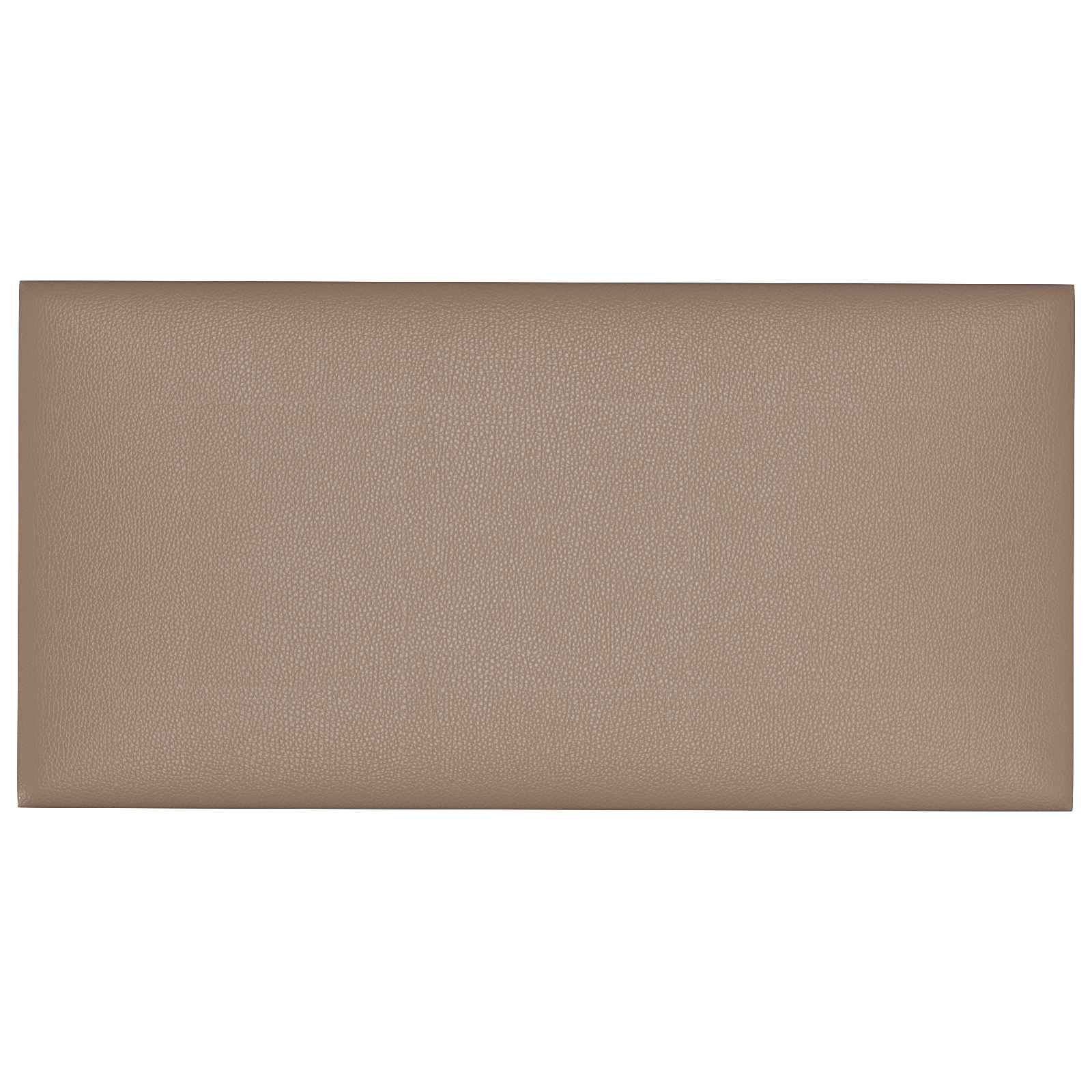 Wandkopfteilen 12 pcs Cappuccino 30 x 15 cm Stoff
