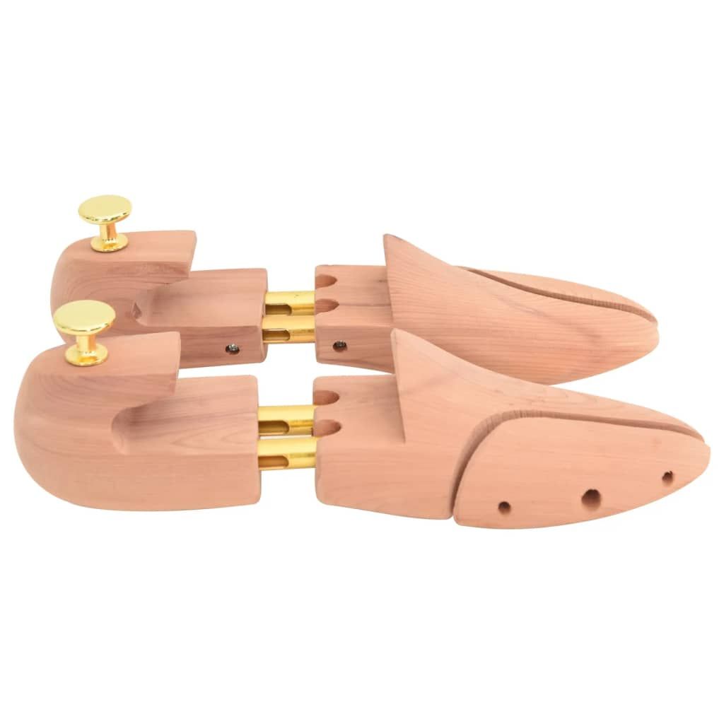 Schuhspanner mit Schuhlöffel EU 42-43 Massivholz Zeder
