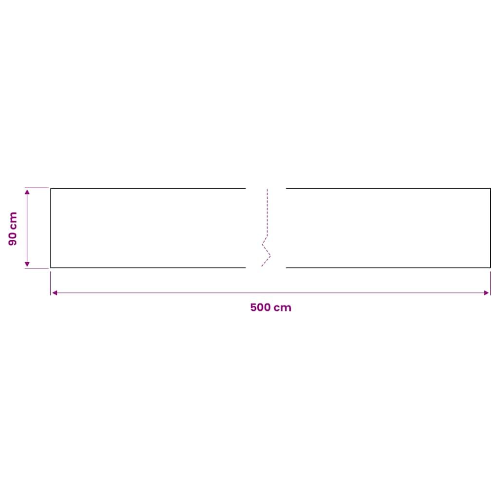 Selbstklebende Möbelfolie Schwarz 500 x 90 cm PVC