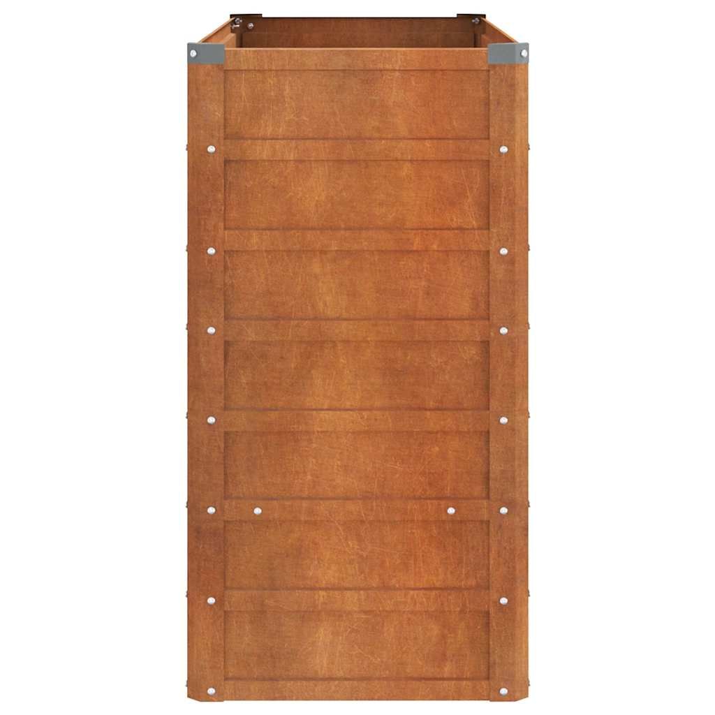 Hochbeet Rostig 100x40x77 cm Cortenstahl