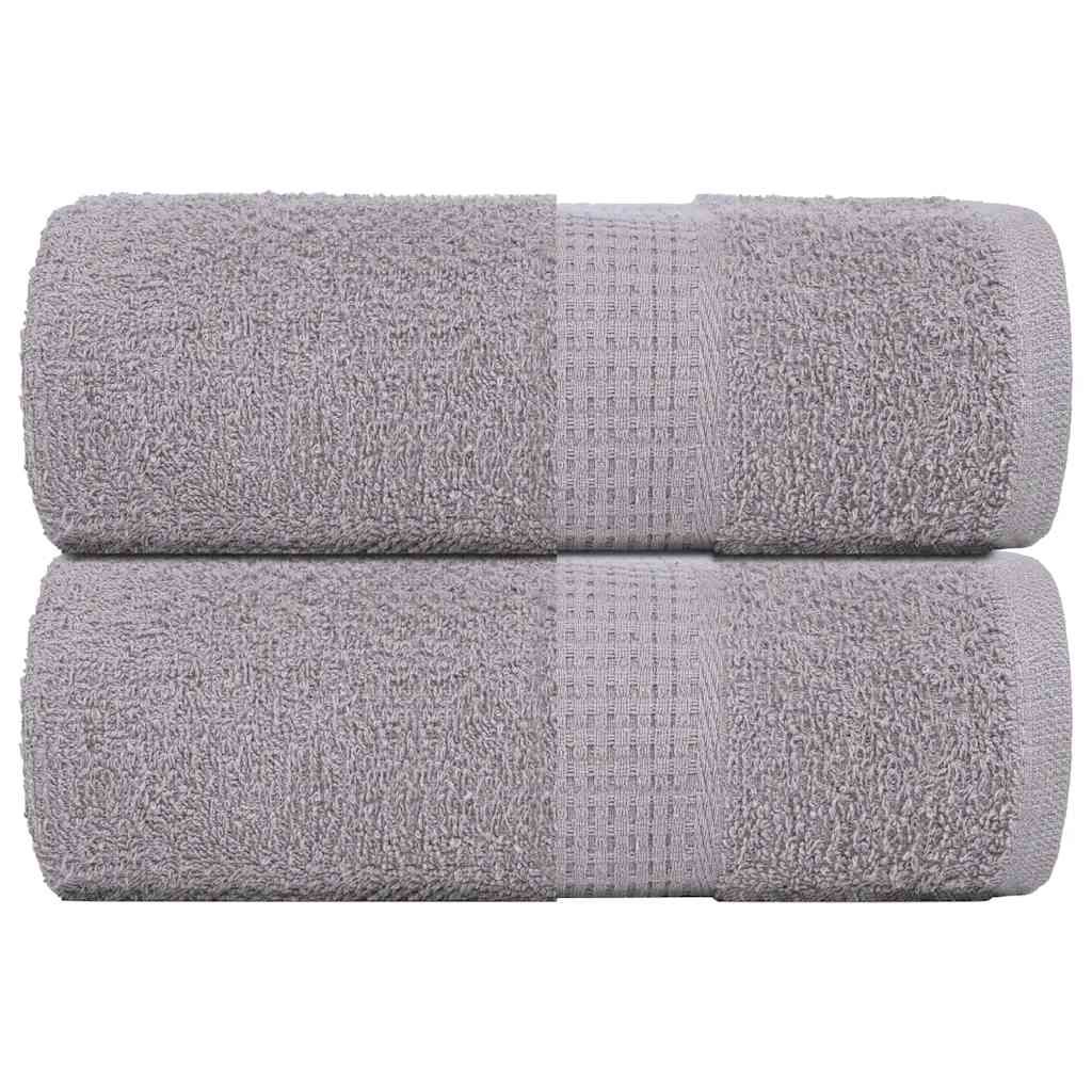 Waschtücher FROGN 2 Stk. Grau 30x30 cm 360 g/m²
