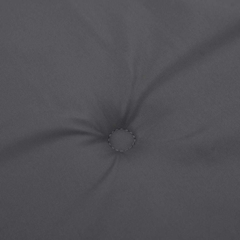 Liegestuhl-Auflage Anthrazit (75+105)x50x4 cm