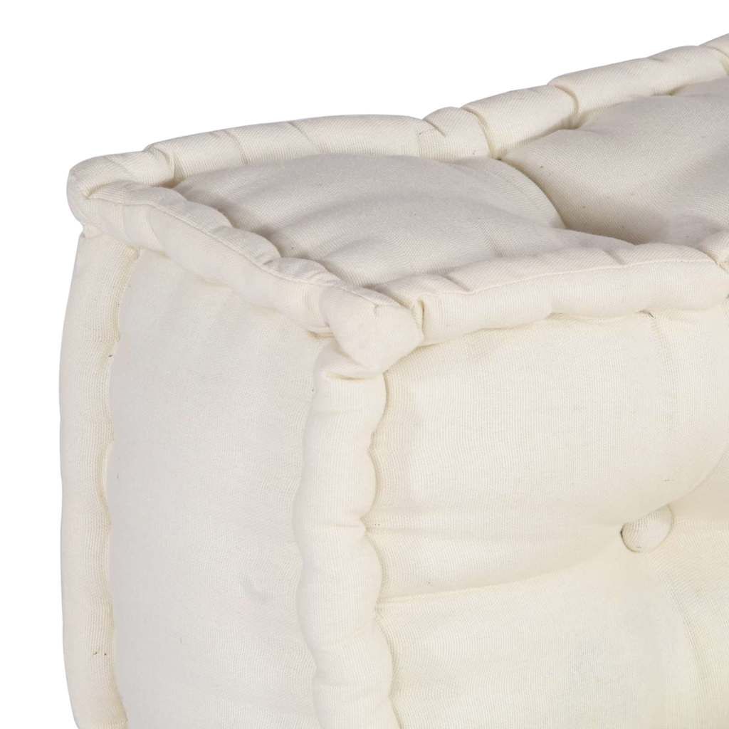 Modulare Sofagarnitur 4 pcs Creme Stoff