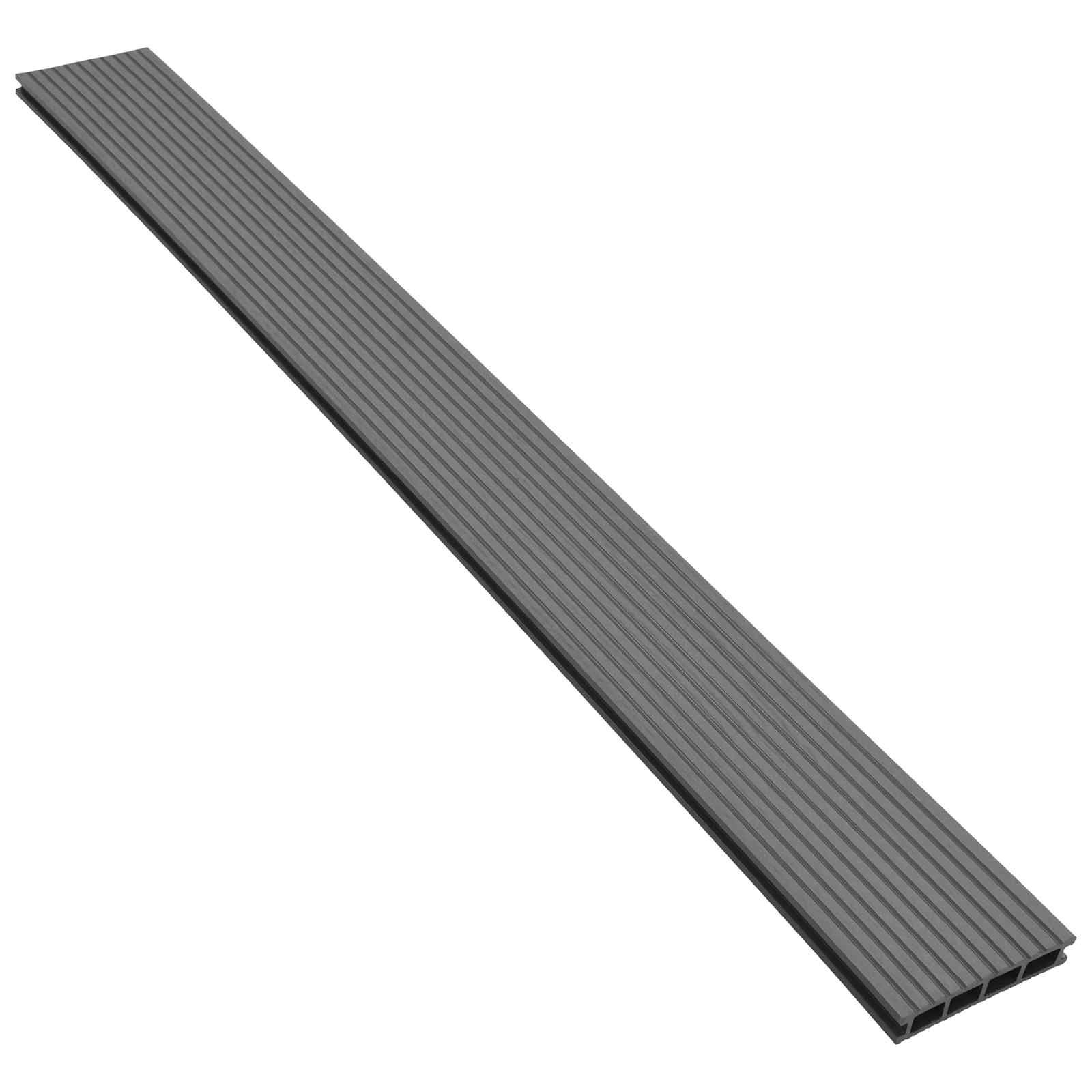Terrassendiele 30 stk. Grau WPC