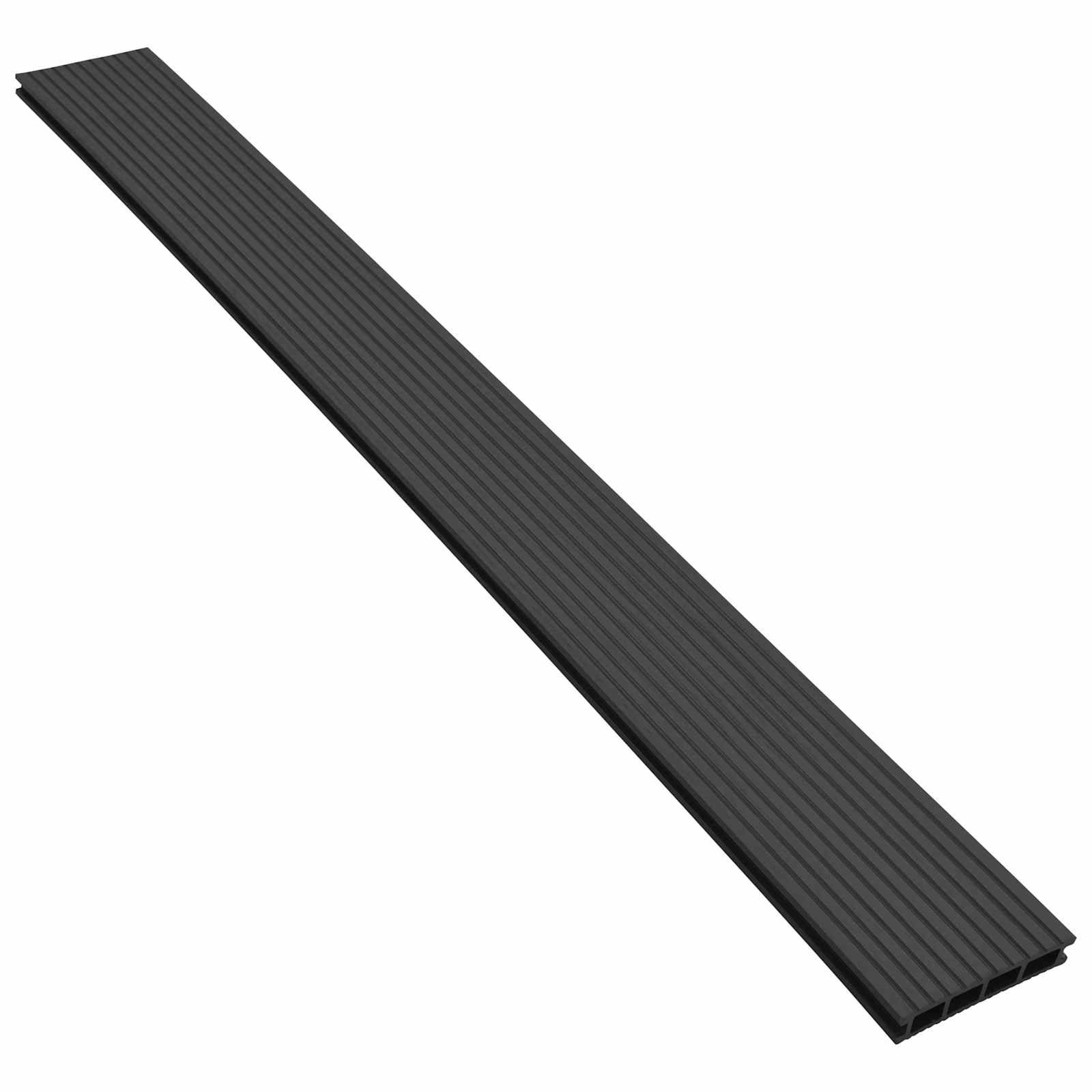Terrassendiele 30 stk. Schwarz WPC