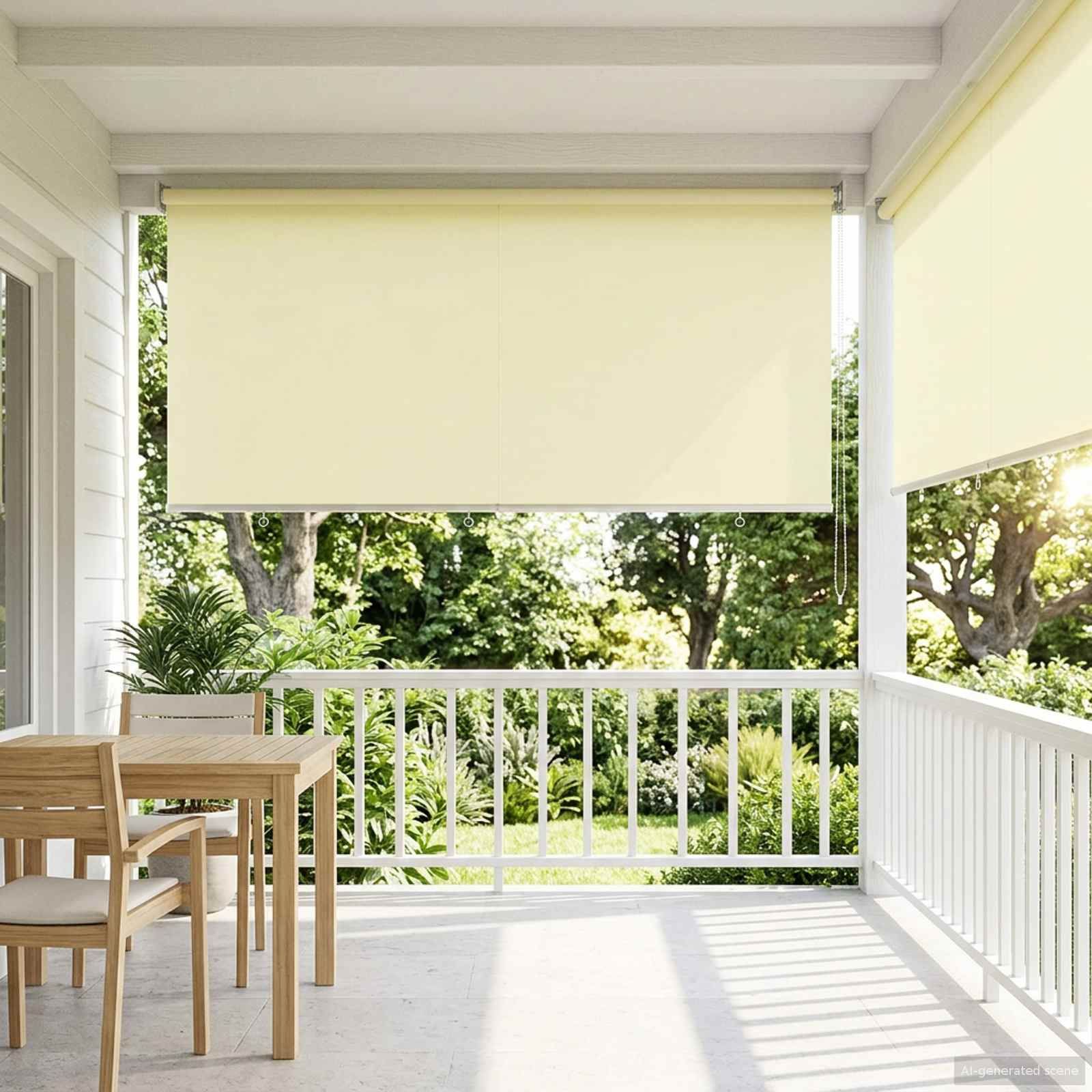 Rollo mit UV-Schutz Creme 160 x 230 cm Polyester