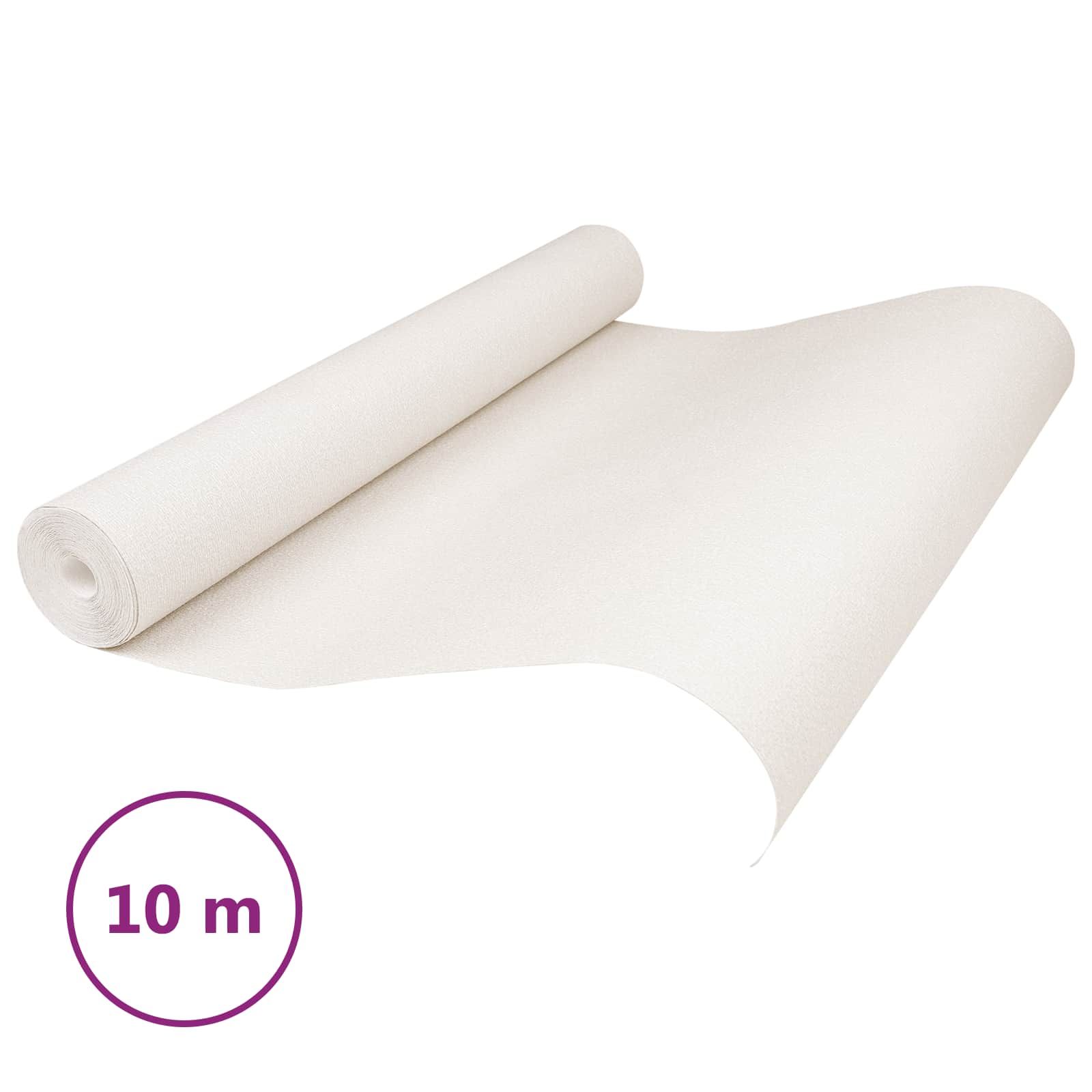 3D Solid Tapete Gestreift Hellbraun 10 x 0,53 m Vliesstoff