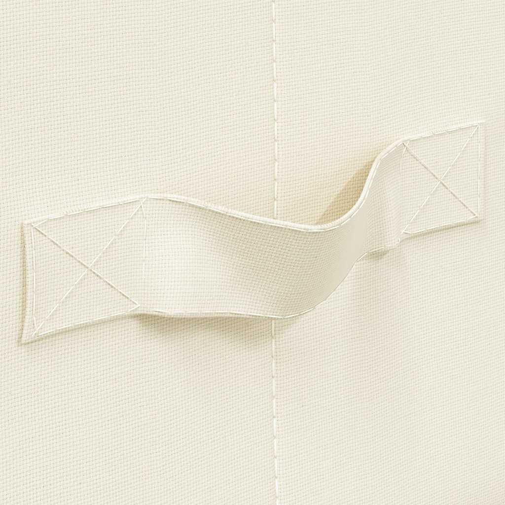 Aufbewahrungsboxen 2 Stk. Stoff 70x40x18 cm Creme