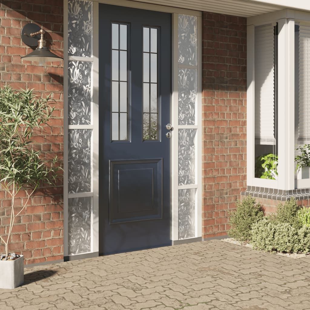 Fensterfolie Matt Blumenmuster 60x500 cm PVC