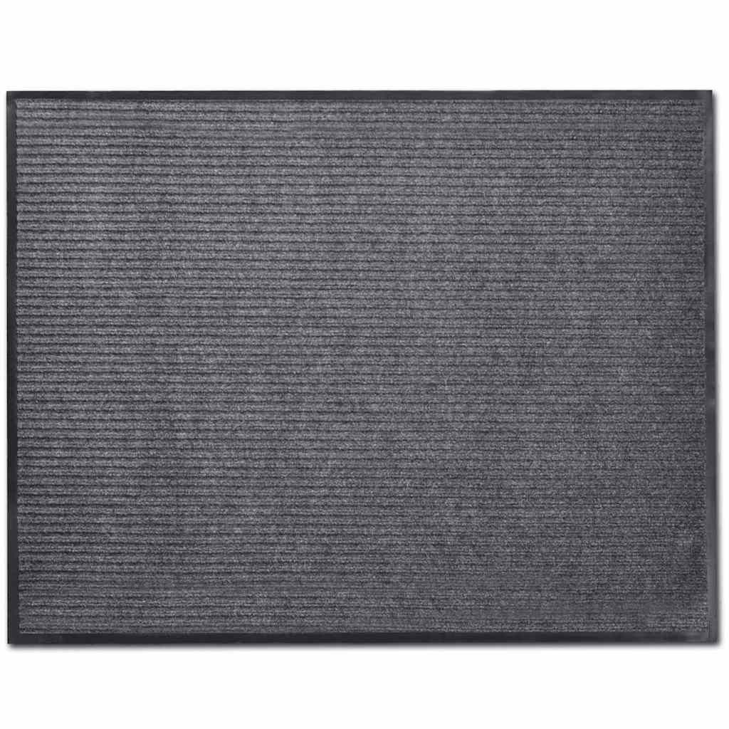 Türmatte Grau 90 x 60 cm PVC
