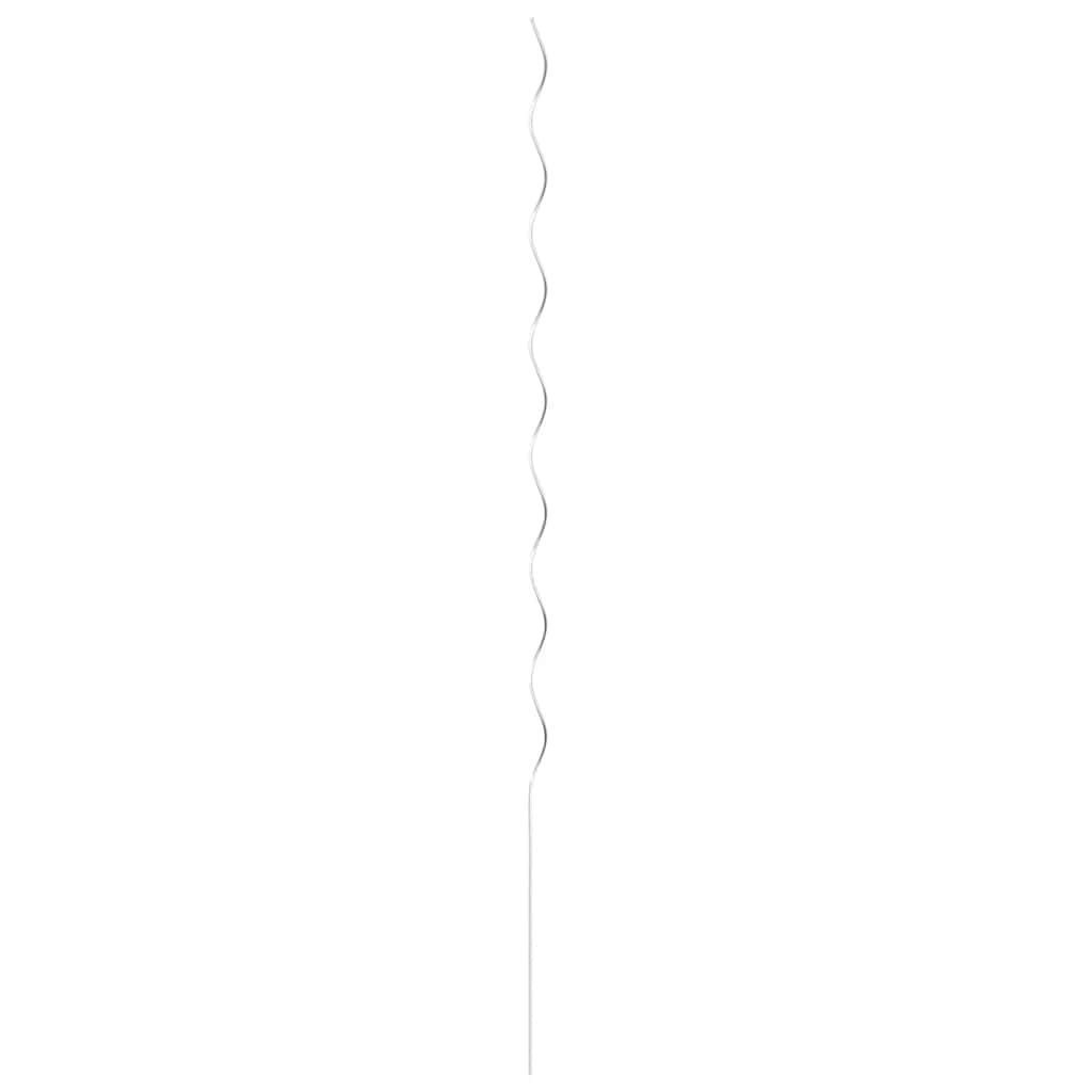 Tomaten-Spiralstäbe 50 Stk. 170 cm Verzinkter Stahl