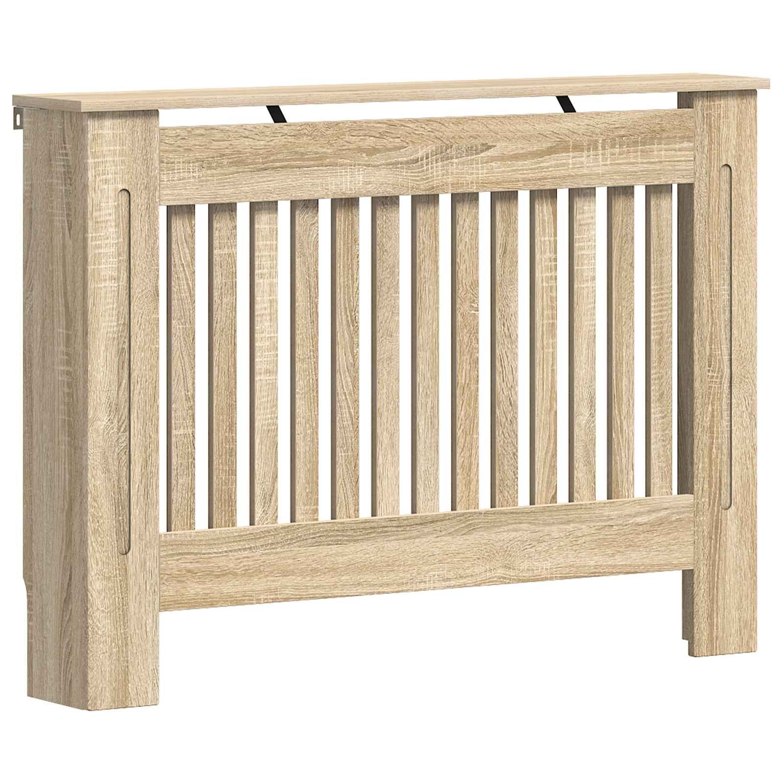 Heizkörperverkleidung 112x19x81,5 cm Holzwerkstoff