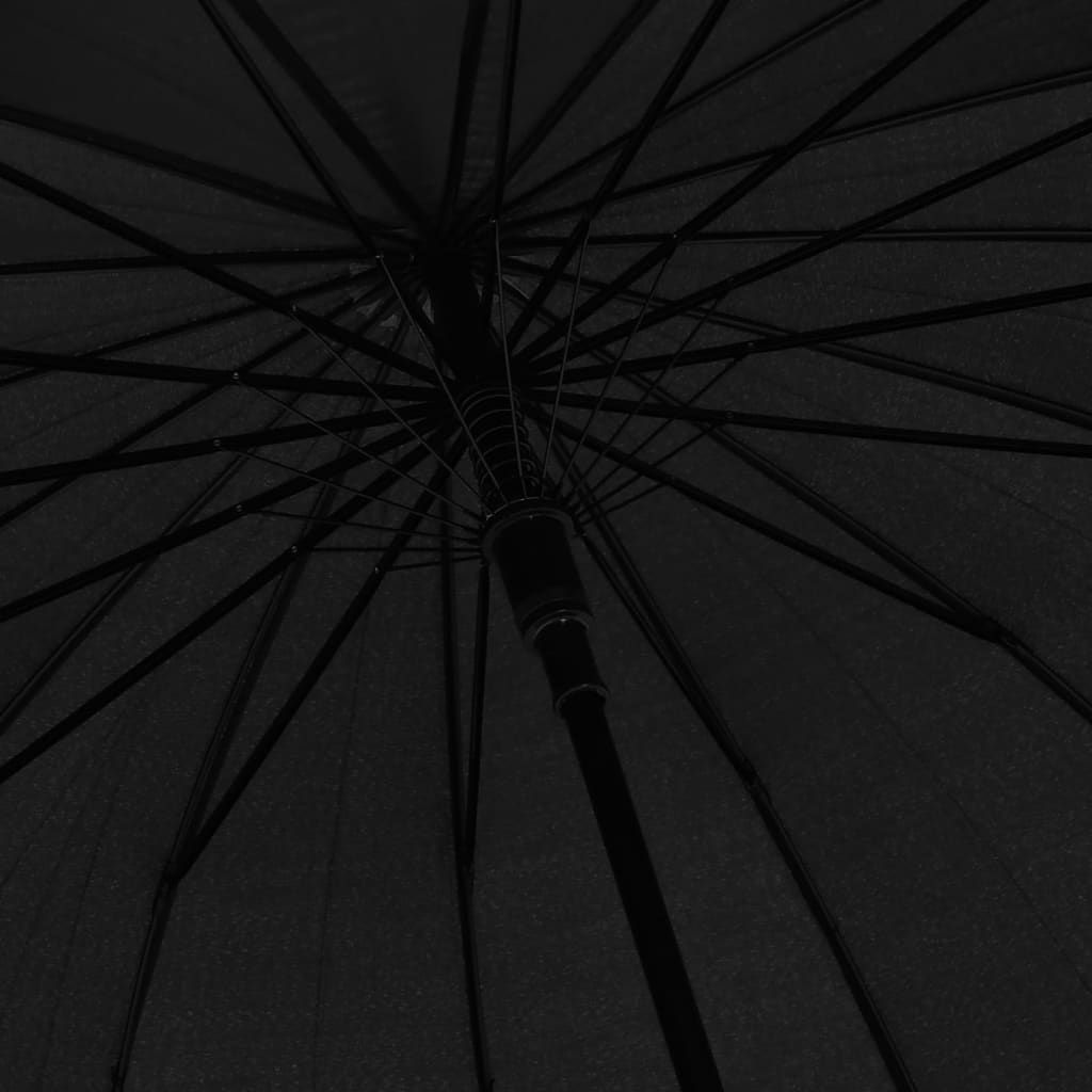 Regenschirm Automatisch Schwarz 120 cm