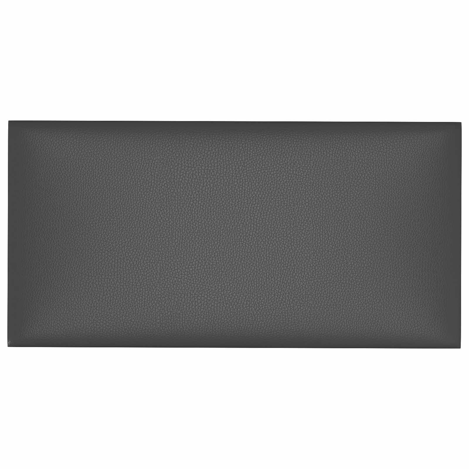 Wandkopfteilen 12 pcs Grau 30 x 15 cm Stoff