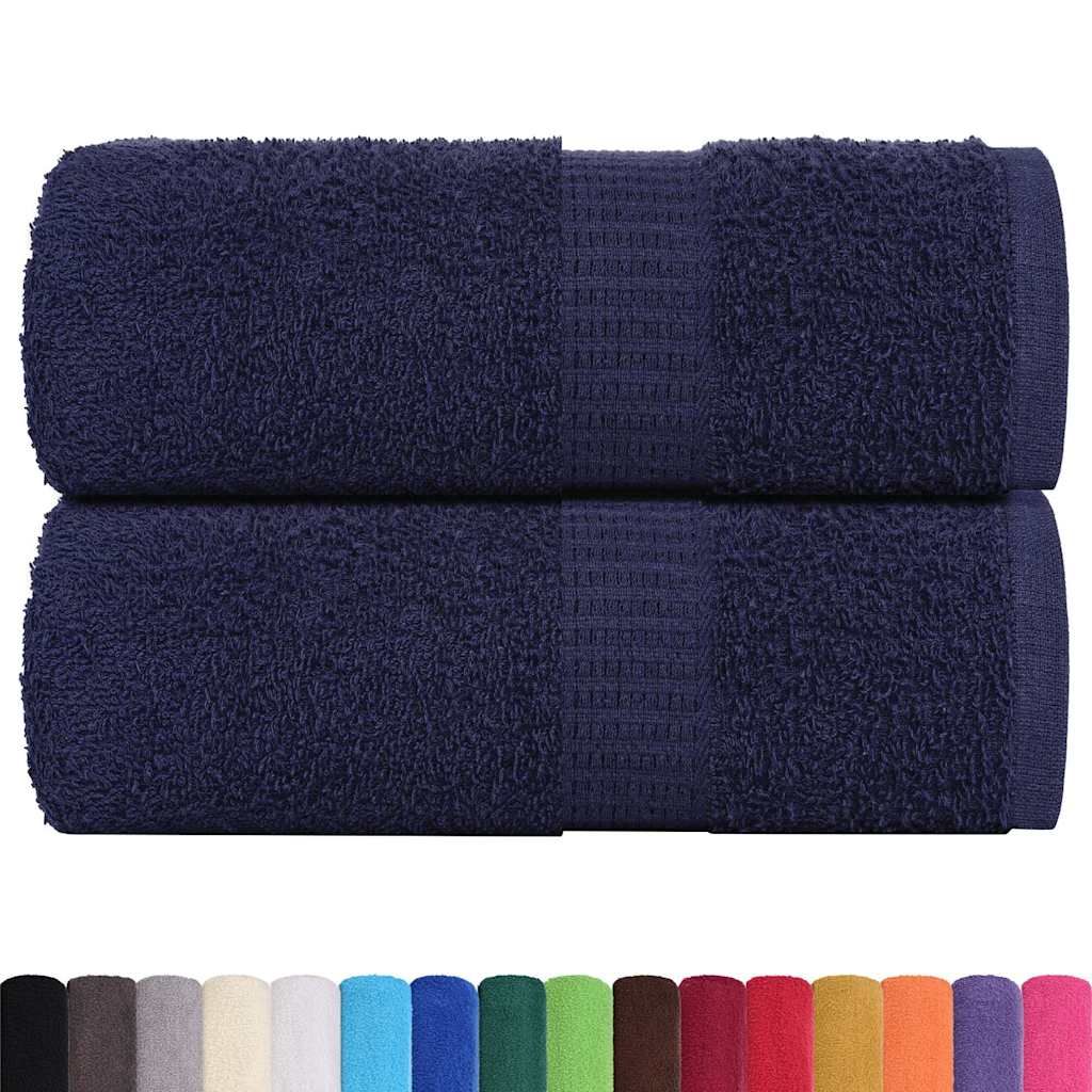 Waschtücher FROGN 2 Stk. Marineblau 30x30 cm 360 g/m²