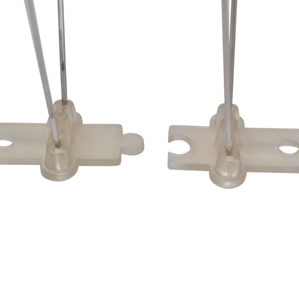 6-tlg. Vogelabwehr-Spikes-Set 3 m Kunststoff 4-reihig