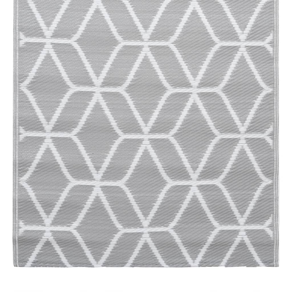 Outdoor-Teppich ARAKIL Grau 120x180 cm PP