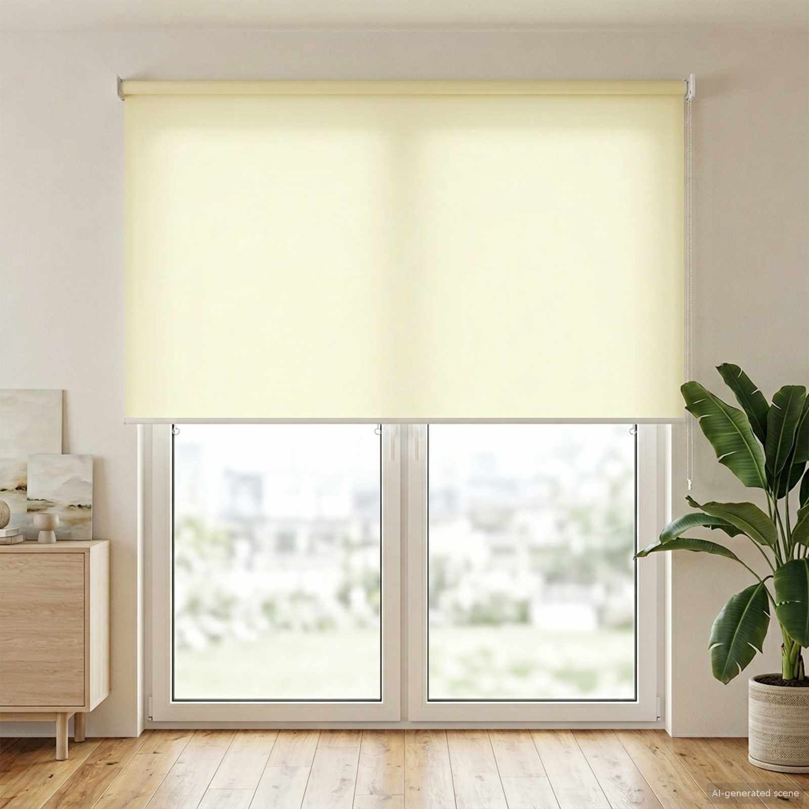 Rollo mit UV-Schutz Creme 180 x 230 cm Polyester