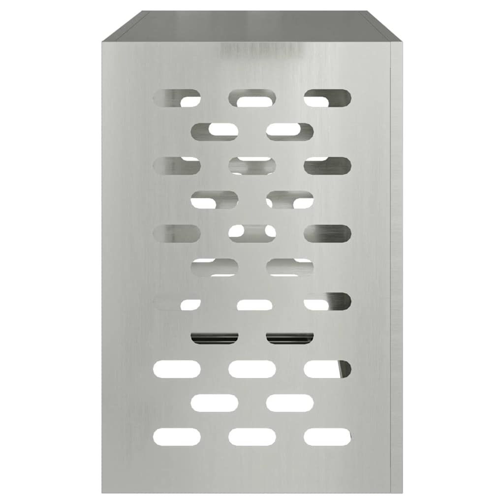 Klimaanlagenabdeckung Silber 90 x 40 x 60 cm Verzinkter Stahl