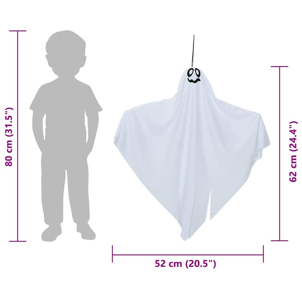 Hängender Halloween Geist 3 pcs Weiß 52 x 62 cm Polyester