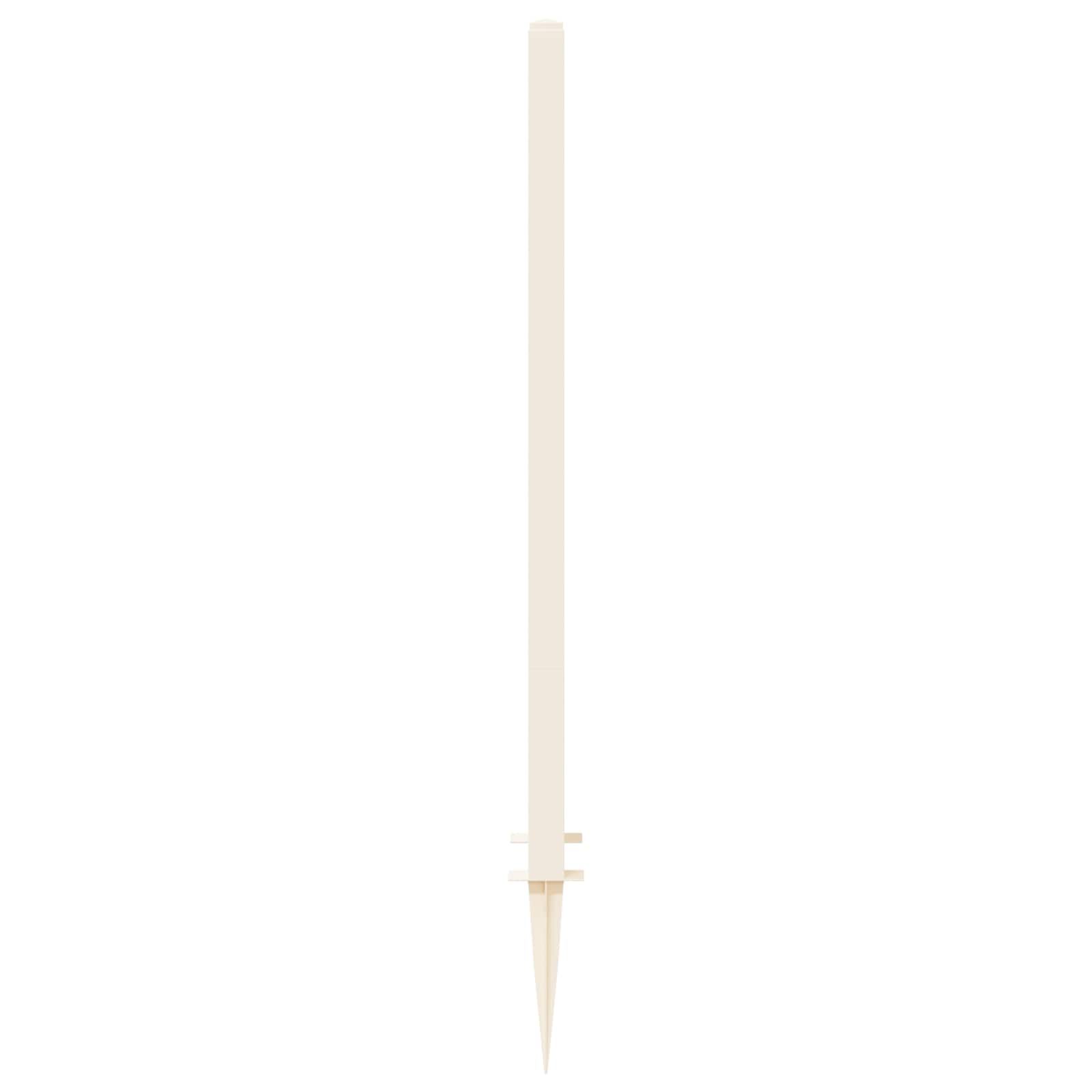 Trellis mit Spike Weiß 43 x 6 x 165 cm PP