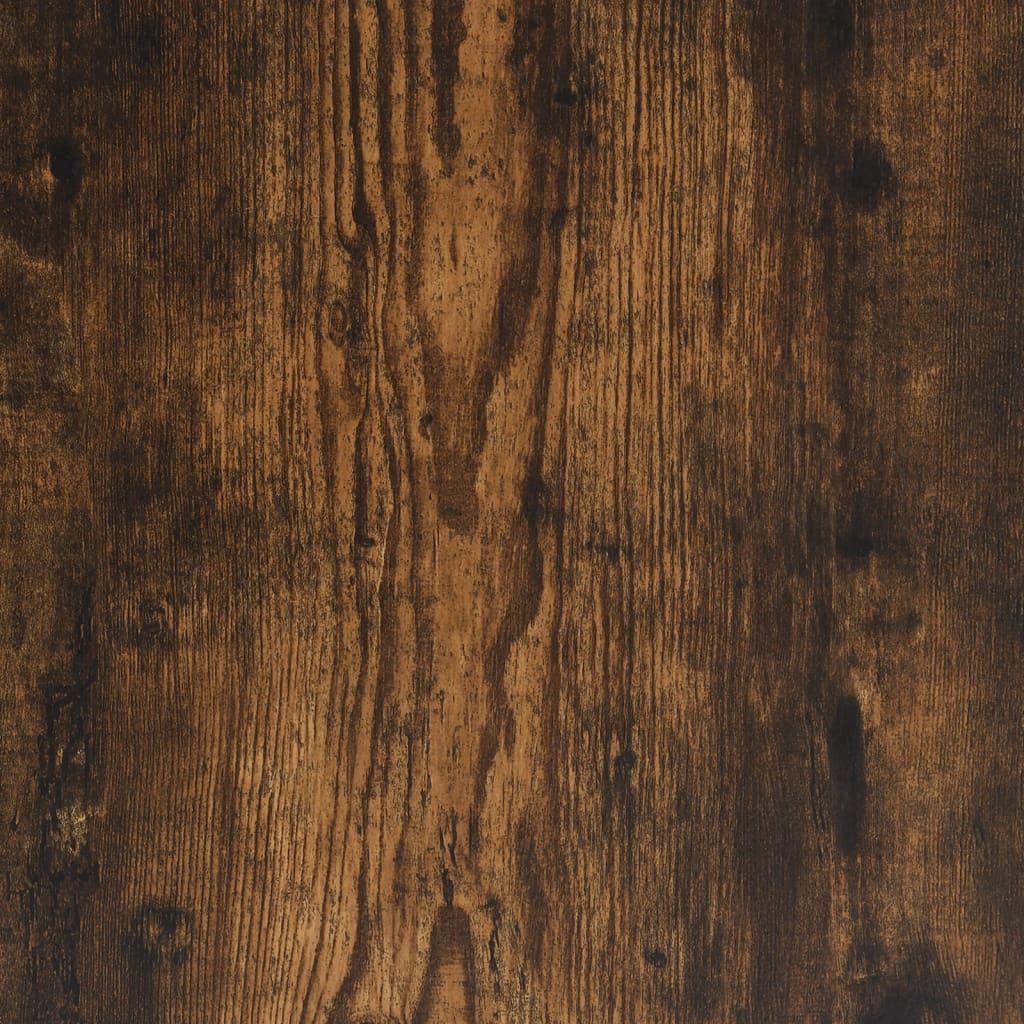 Postament mit Stauraum Räuchereiche 31x30x90 cm Holzwerkstoff