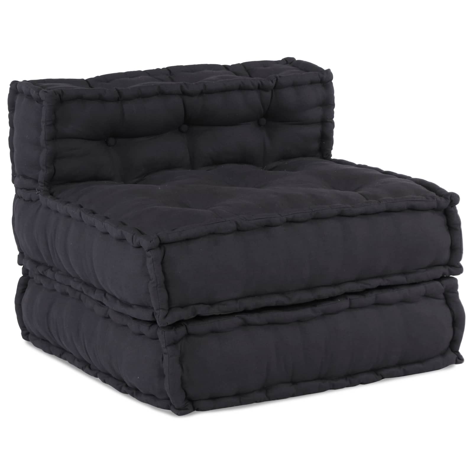 Modulare Sofagarnitur 3 pcs Anthrazit Stoff